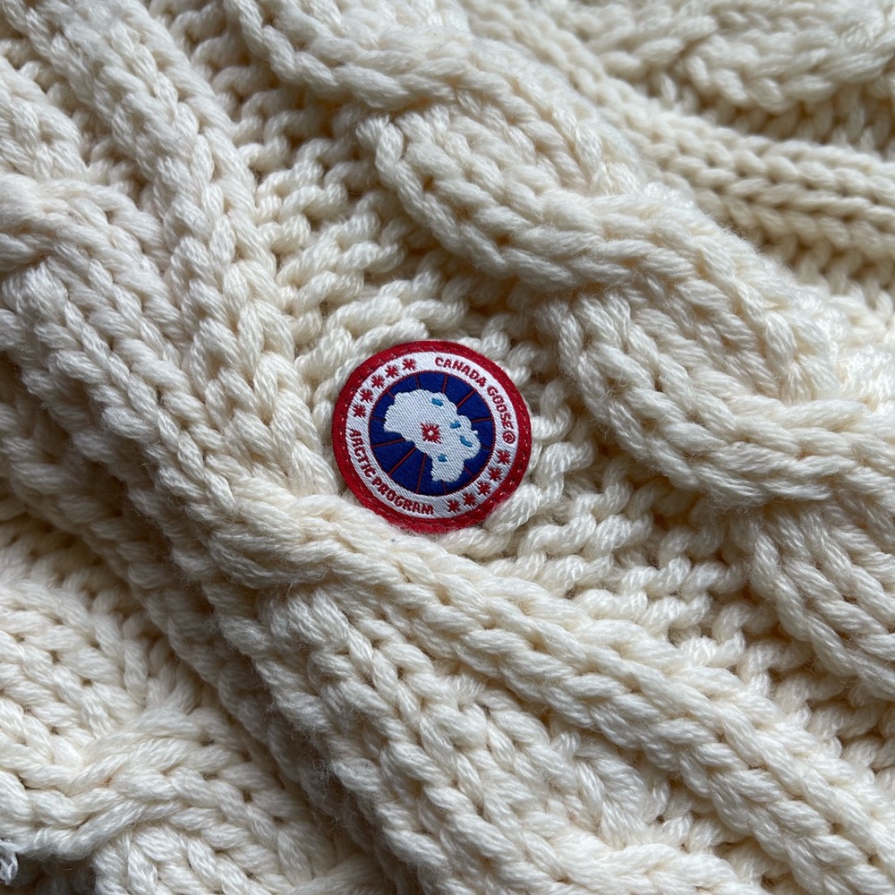 CANADA GOOSE MERINO CHUNKY CABLE SNOOD